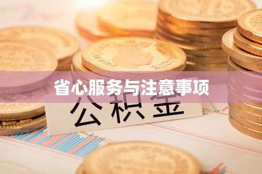 迁安省心服务与注意事项