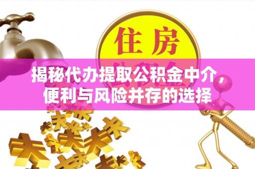 桦甸揭秘代办提取公积金中介，便利与风险并存的选择