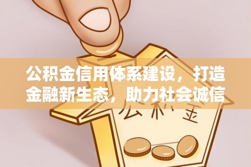 南江公积金信用体系建设，打造金融新生态，助力社会诚信发展