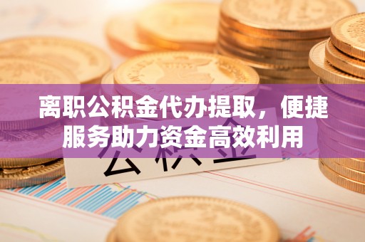 通榆离职公积金代办提取，便捷服务助力资金高效利用
