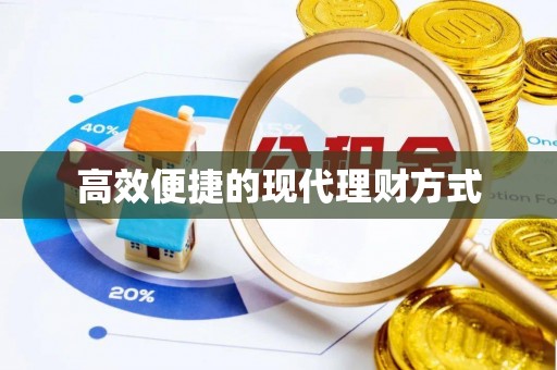 普安高效便捷的现代理财方式