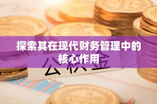 兴海探索其在现代财务管理中的核心作用