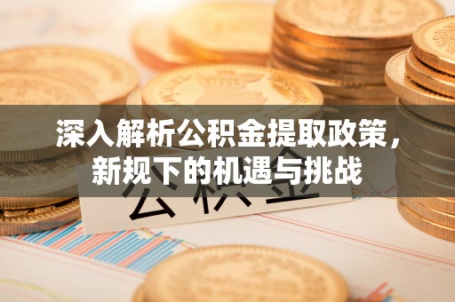 安定深入解析公积金提取政策，新规下的机遇与挑战