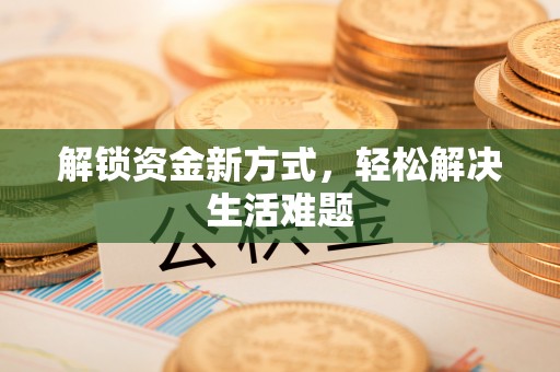 指南解锁资金新方式，轻松解决生活难题