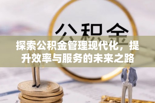 武威探索公积金管理现代化，提升效率与服务的未来之路