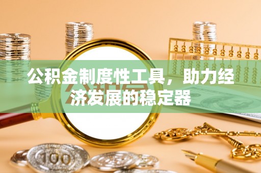 嘉模堂区公积金制度性工具，助力经济发展的稳定器